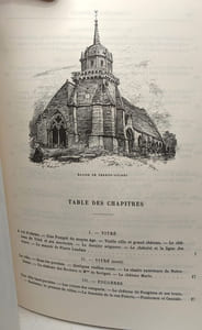 La BRETAGNE - La vieille France - texte dessins et lithographies (réédition de l'ouvrage de 1890)