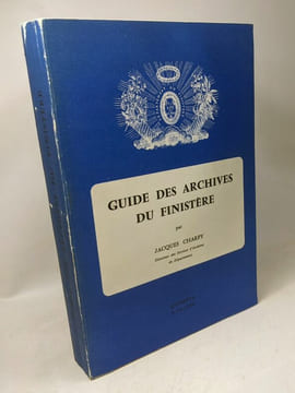 Guide des archives du finistère. Charpy Jacques