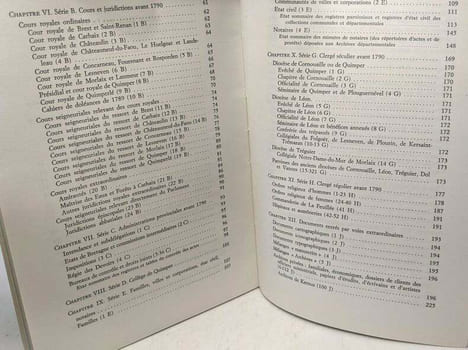 Guide des archives du finistère. Charpy Jacques