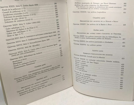 Guide des archives du finistère. Charpy Jacques