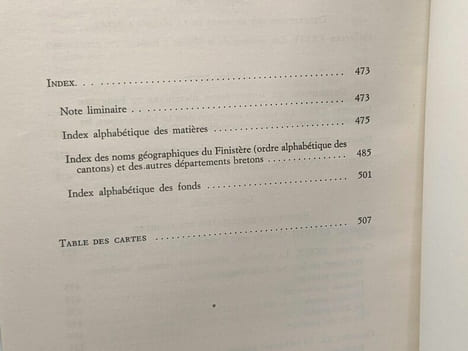Guide des archives du finistère. Charpy Jacques