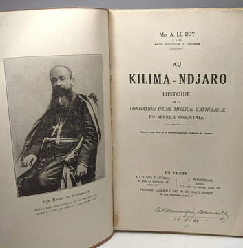 Au Kilima-Ndjaro - histoire de la fondation d'une mission catholique en Afrique orientale. Mgr. A. Le Roy