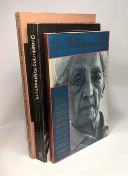 Krishnamurti: The Man the Mystery & the Message + On relationship + Washington D.C. Talks 1985 + The network of thought + Questioning Krishnamurti --- ...