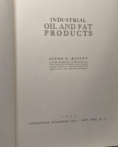 Industrial oil and fat
