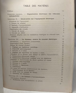 L'électricité dans l'automobile. Alfred Soulier