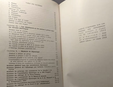 L'électricité dans l'automobile