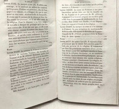 Le comte de Valmont ou les égarements de la raison - nouvelle édition - TOME SECOND. Comte De Valmont