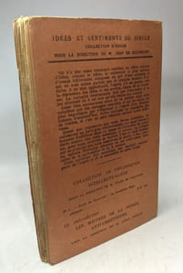Remy de gourmont vu par son medecin / essai de psychologie littéraire / idées et sentiments du siècle