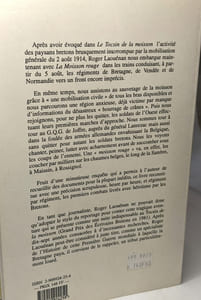 Les Bretons dans la grande guerre: T.1: Le Tocsin de la moisson + T.2: La moisson rouge + T.3: Les coquelicots de la Marne --- 3 livres