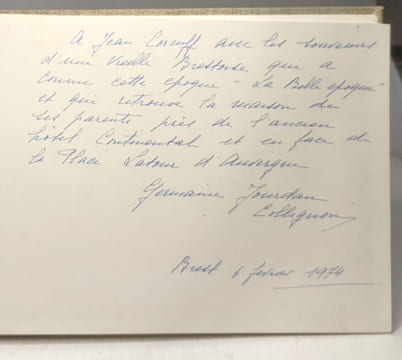 Brest à la belle époque. Foucher Jean Thomas Georges-Michel