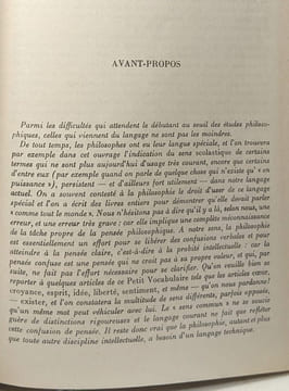 Nouveau vocabulaire philosophique avec supplément - 12e édition. Cuvillier Armand Cuvil