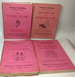 10 livres: La conversion d'Alceste + Le train de 8H47 + La vie de ménage + Un client sérieux + Bourbouroche + Les linottes + Les femmes d'amis + Les gaietés de l'escadron + Messieurs le ronds de