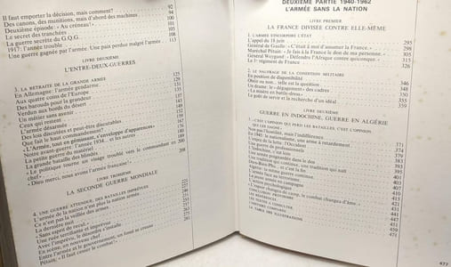 Le dossier de l'armée française