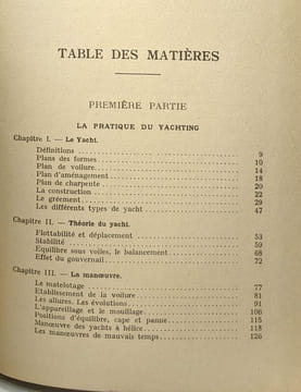 La pratique du Yachting - construction navigation manoeuvre. Clerc-rampal G