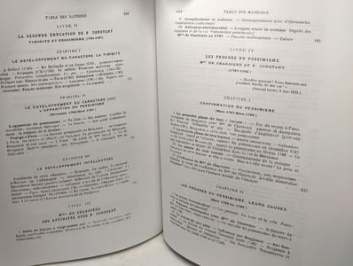 La Jeunesse de Benjamin Constant 1767-1794: Le Disciple Du 18e Siecle Utilitarisme Et Pessimisme Mme. de Charriere: D'Apres de Nombreux Documents Inedits
