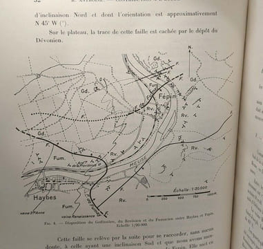 Contribution à l'étude du massif cambrien de Rocroi / Mémoires TOME XII fascicule 4 académie royale de Belgique. R. Anthoine