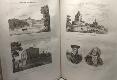 La France pittoresque ou description pittoresque topographique et statistique des départements et colonies de la France - Complet en trois volumes. A. ...