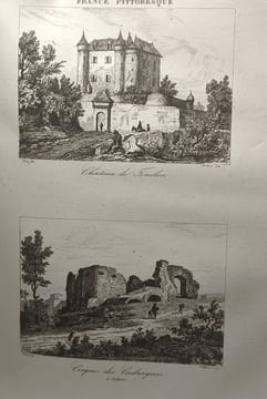 La France pittoresque ou description pittoresque topographique et statistique des départements et colonies de la France - Complet en trois volumes. A. ...