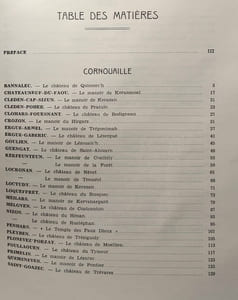 Nos vieux manoirs à légendes - Cornouaille - Léon - Tréguier
