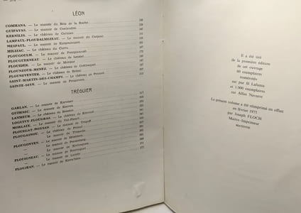 Nos vieux manoirs à légendes - Cornouaille - Léon - Tréguier