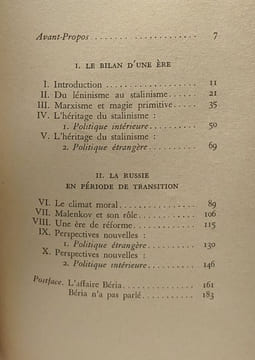 La Russie après Staline / coll. esprit "Frontière ouverte". Deutscher Isaac