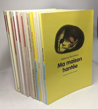 12 livres "Ecole des Loisirs" (voir description complète): Diablesse; Adieu mes 9 ans!; Journal de Ninon Battandier; Aime comme Mathilde; La ...