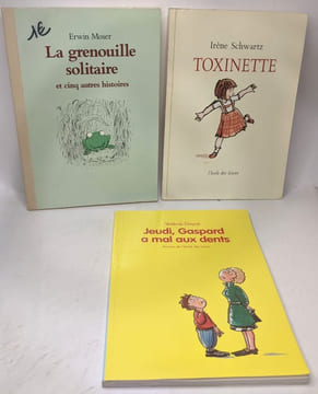 12 livres "Ecole des Loisirs" (voir description complète): Diablesse; Adieu mes 9 ans!; Journal de Ninon Battandier; Aime comme Mathilde; La ...