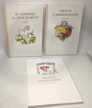 12 livres "Ecole des Loisirs" (voir description complète): Diablesse; Adieu mes 9 ans!; Journal de Ninon Battandier; Aime comme Mathilde; La ...