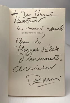 En écoutant Godeau - souvenirs sur Marcel Jouhandeau avec des lettres et des portraits. Monnier Pierre