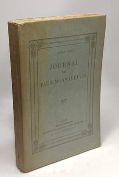Journal des Faux-Monnayeurs. André Gide