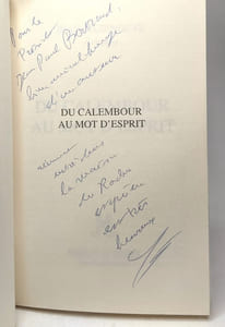 Du calembour au mot d'esprit