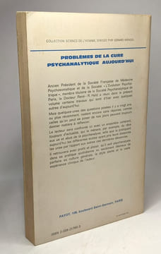 Problèmes de la cure psychanalytique aujourd'hui us et abus de la psychanalyse. R Didier