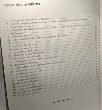 Lourdes - sur les pas de Bernadette. Abbé Joseph Bordes