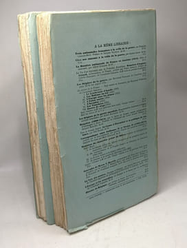 Deux années à Berlin 1912-1914 - TOME PREMIER: Mai 1912-Août 1913 + TOME SECOND: Septembre 1913 - Août 1914. Baron Beyens