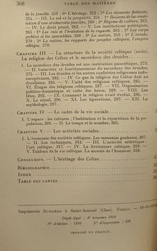 Les Celtes et l'expansion celtique jusqu'à l'époque de la Tène + Les Celtes depuis l'époque de la Tène et la civilisation celtique / L'évolution de ...