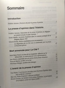 Coupures de presse: Disparition de La Cité et survie des médias d'opinion