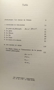 Le Génie du philosophe. Guérin Michel