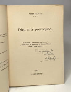 Dieu m'a provoquée