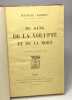 Du sang de la volupt&eacute; et de la mort - &eacute;dition d&eacute;finitive. Barr&egrave;s Maurice