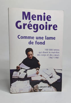 Comme une lame de fond. Grégoire Menie