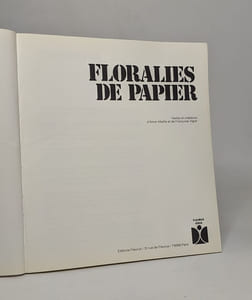 FLORALIES DE PAPIER