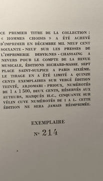 Pierre Schaeffer / Hommes choisis. Brunet Sophie