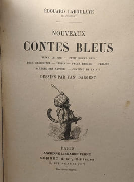 Nouveaux contes bleus - Briam le fou Petit homme gris deux exorcistes zerbin pacha berger perlino sagesse des nations chateau de la vie - Dessins:: ...