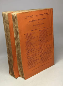 La foire aux vanités - TOME PREMIER et SECOND --- traduit par Georges Guiffrey / Romans étrangers. Thackeray