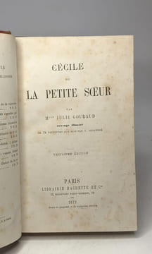 Cécile ou la petite soeur - 3e éd. Julie Gouraud
