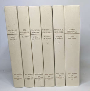 Lot prix nobel de littérature années 1950 aux éditions Rombaldi - (titres voir description)