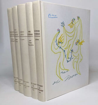 Lot prix nobel de littérature années 1950 aux éditions Rombaldi - (titres voir description). Camus Mauriac Hemingway Laxness Lagerkvist Pasternak ...