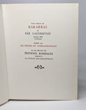 Lot prix nobel de littérature années 1950 aux éditions Rombaldi - (titres voir description). Camus Mauriac Hemingway Laxness Lagerkvist Pasternak ...