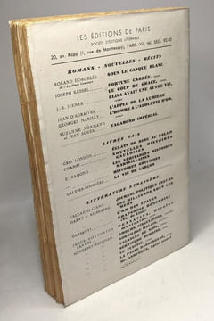 L'or ds épaves - traduit par Cusset. Harry E. Rieseberg Le Lieutenant