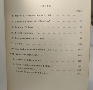 Jaurès et ses détracteurs / L'histoire à travers la polémique. Croix Alexandre